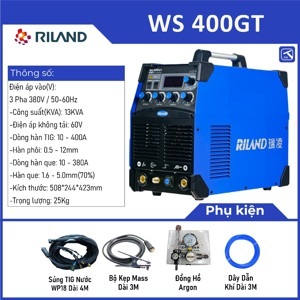 Máy hàn Tig DC Inverter Riland WS 400GT