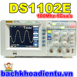 Máy hiện sóng số Rigol DS1102E, 100MHZ, 2 kênh