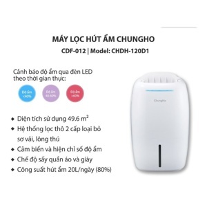 Máy hút ẩm ChungHo CDF-012 CHDH-120D1