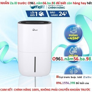 Máy hút ẩm dân dụng kèm lọc không khí FujiE HM-920EN