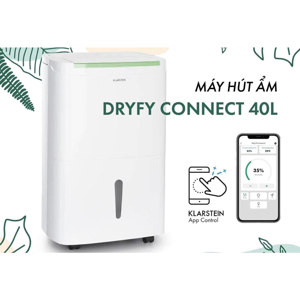 Máy hút ẩm lọc khí Klarstein DryFy Connect 40L