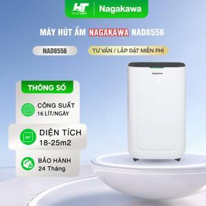 Máy hút ẩm Nagakawa NAD8556, 16L