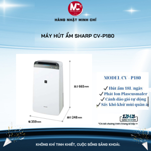 Máy hút ẩm Sharp CV-P180