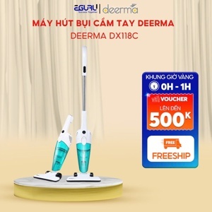 Máy hút bụi cầm tay mini Deerma DX118C