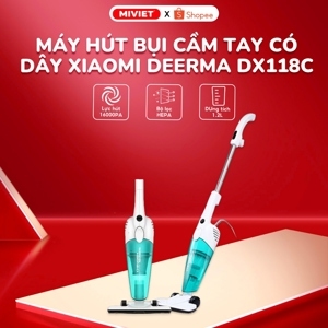 Máy hút bụi cầm tay mini Deerma DX118C