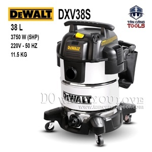 Máy hút bụi công nghiệp Dewalt DXV38S 38 lít