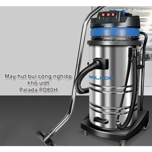 Máy hút bụi công nghiệp khô, ướt Palada PD80H
