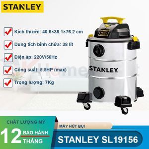 Máy hút bụi công nghiệp khô và ướt Stanley USA-SL19156