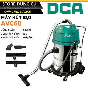 Máy hút bụi DCA AVC60, 2300W