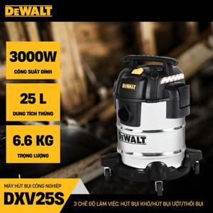 Máy hút bụi DeWalt DXV25S