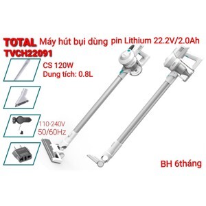 Máy hút bụi dùng pin Total TVCH22091
