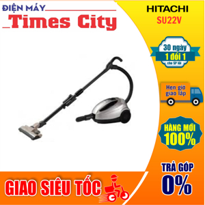 Máy hút bụi Hitachi CVSU22V (CV-SU22V/ SU 22V) - 1.6 lít, 2200W