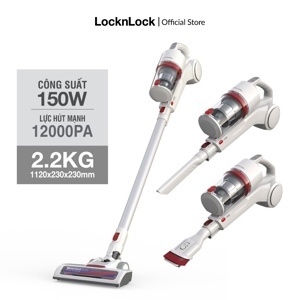 Máy hút bụi không dây dùng pin sạc lock&lock dc22.2v