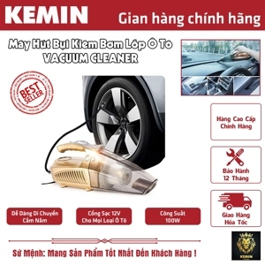 Máy hút bụi kiêm bơm lốp ô tô mini Vacuum Cleaner