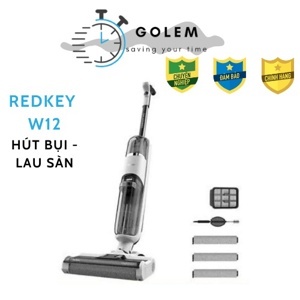 Máy hút bụi, lau nhà Cầm tay Không dây Redkey W12 Wet-Dry Vacuum Cleaner