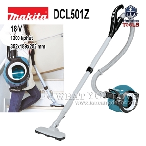 Máy hút bụi li tâm dùng pin Makita DCL501Z