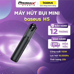 Máy hút bụi mini cầm tay Baseus H5