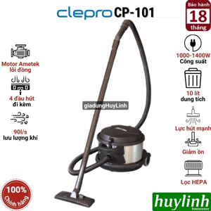 Máy hút bụi, nước Clepro CP-101