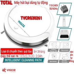 Máy hút bụi tự động dùng pin total TVCRG30261