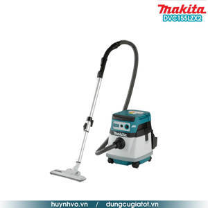 Máy hút bụi ướt khô pin 18V Makita DVC155LZX2