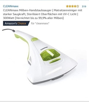 Máy hút bụi và khử khuẩn Cleanmaxx