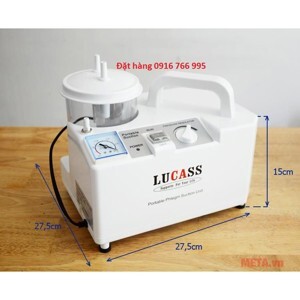 Máy hút dịch 1 bình Lucass SS-6A