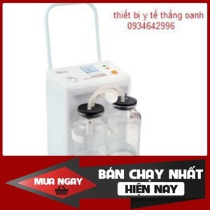 Máy hút dịch chuyên dụng YuYue 7A23D (7A-23D) - 2 bình