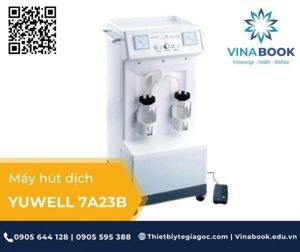 Máy hút dịch 2 bình Yuwell 7A-23B 20 Lít