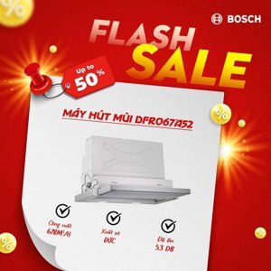 Máy hút mùi âm tủ Bosch DFR067A52