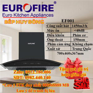 Máy hút mùi Eurofire EF001