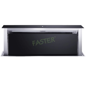 Máy hút mùi Faster Down Draff Glass FS 90HF - 1000 m3/h , 198W , 900 mm