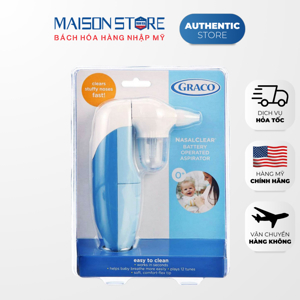 Máy hút mũi Graco bằng pin, có nhạc