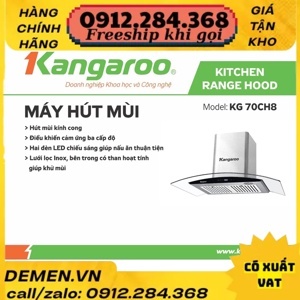 Máy hút mùi Kangaroo KG70CH8