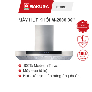 Máy hút mùi Sakura M-2000-36