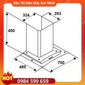 Máy hút mùi Sevilla SV-350