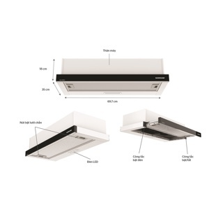 Máy hút mùi Sunhouse SHB6123