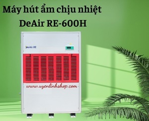 Máy hút sấy nhiệt độ cao DeAir RE-600H (600l/ngày)