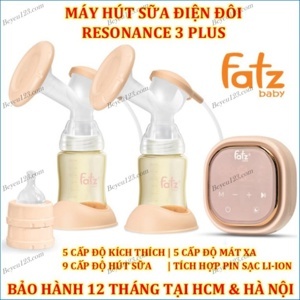 Máy hút sữa điện đôi Fatzbaby Resonance 3 Plus FB1161VN