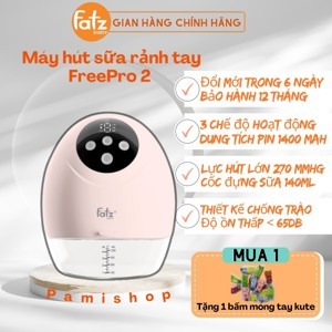 Máy hút sữa điện không dây Fatzbaby Freepro 2 FB1277VN