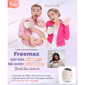 Máy hút sữa điện rảnh tay và không dây Fatzbaby Freemax 7 FB1222TP