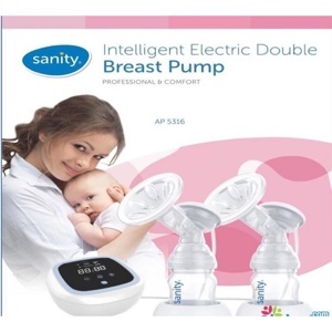Máy hút sữa điện đôi Sanity AP5316