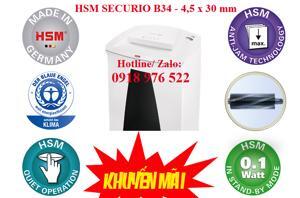 Máy hủy tài liệu HSM Securio B34