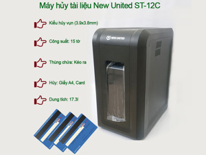 Máy hủy tài liệu New United ST-12C