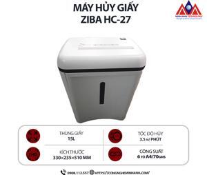 Máy hủy tài liệu Ziba HC-27