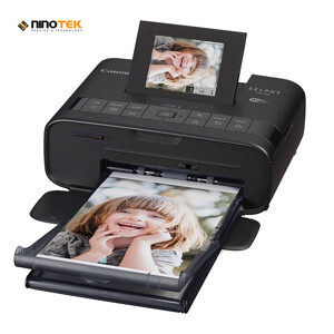 Máy in ảnh du lịch Canon Selphy CP1200 - màu đen/ hồng/ trắng