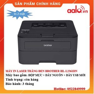 Máy in laser đen trắng Brother HL-L2361DN - A4, A5