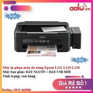 Máy in đa chức năng Epson L220 - In, Scan, Copy