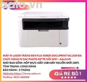 Máy in laser đen trắng đa năng Fuji Xerox M115W