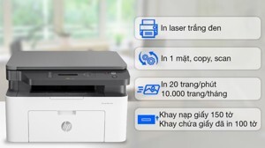 Máy in đa chức năng HP LaserJet MFP 135a 4ZB82A