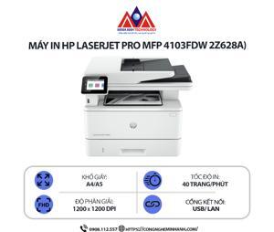 Máy in đa năng HP LaserJet Pro MFP 4103fdn 2Z628A